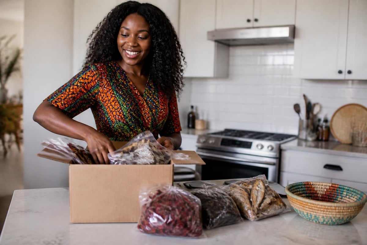 Digital African food marketplace ecosystem