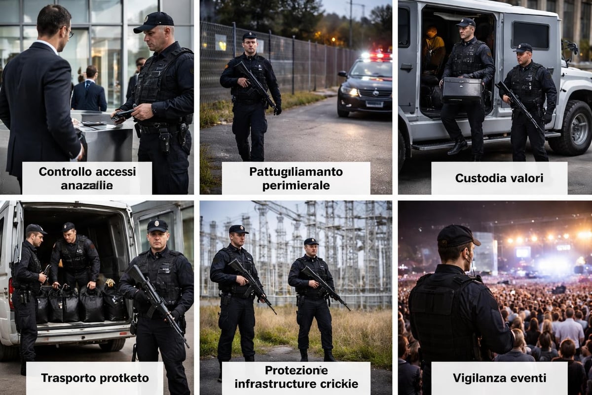 Servizi di vigilanza armata per aziende
