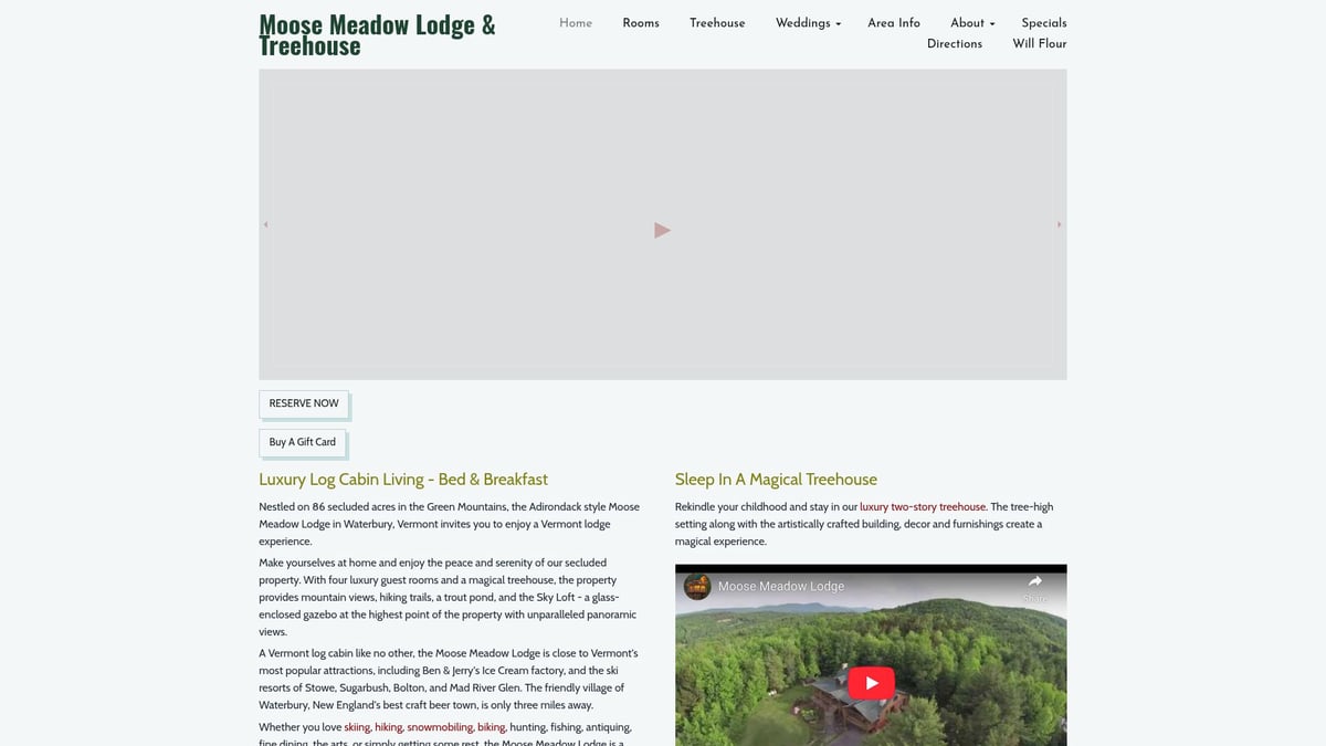 9 Dreamy Romantic Cabins Vermont Couples Will Love in 2025 - Moose Meadow Lodge & Treehouse