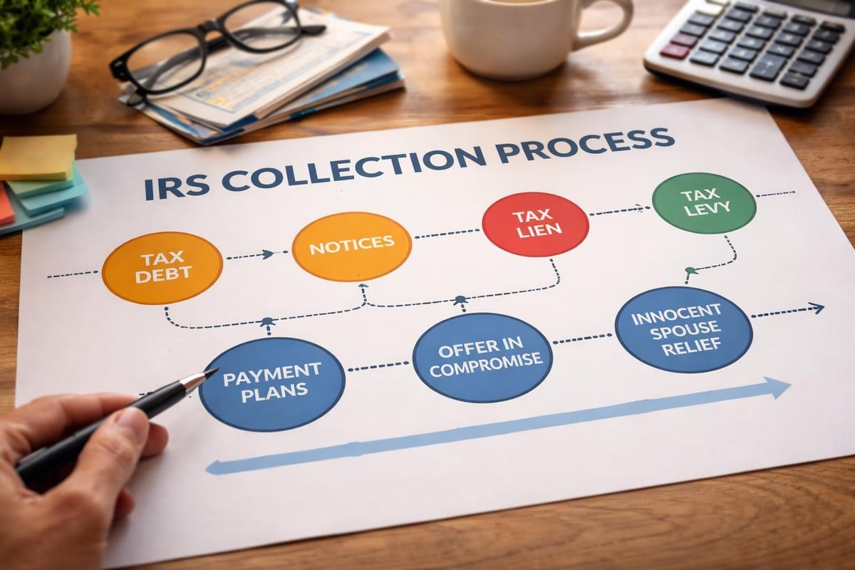 IRS collection timeline
