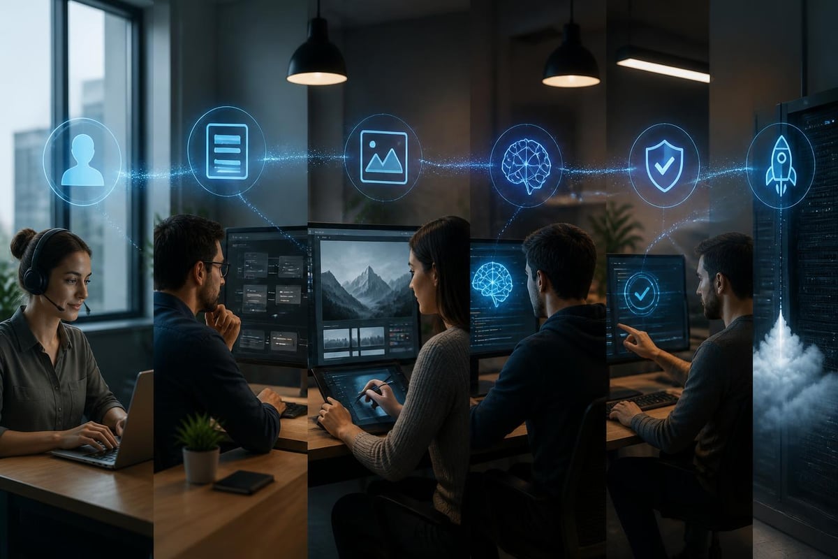 Automatisierter Agentur-Workflow