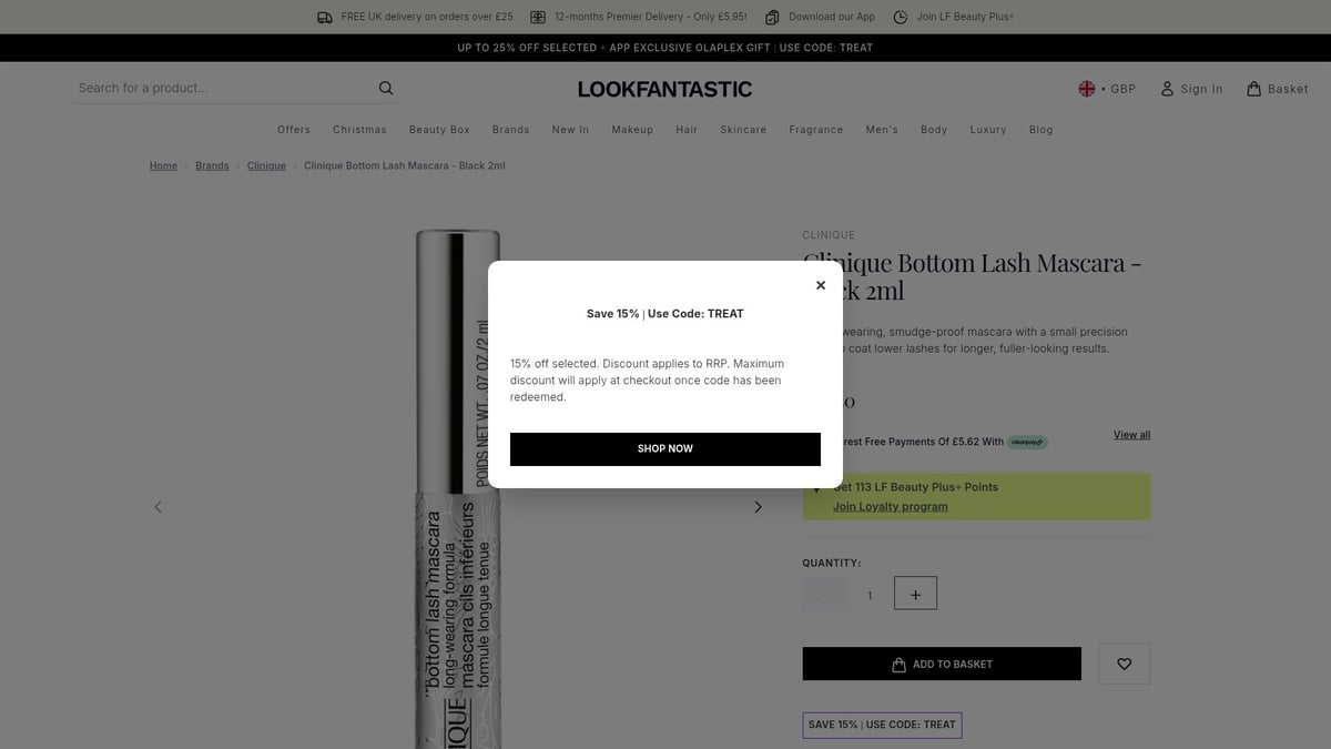 8 Best Smudge Proof Mascara Picks for Flawless Lashes 2026 - Clinique Bottom Lash Mascara