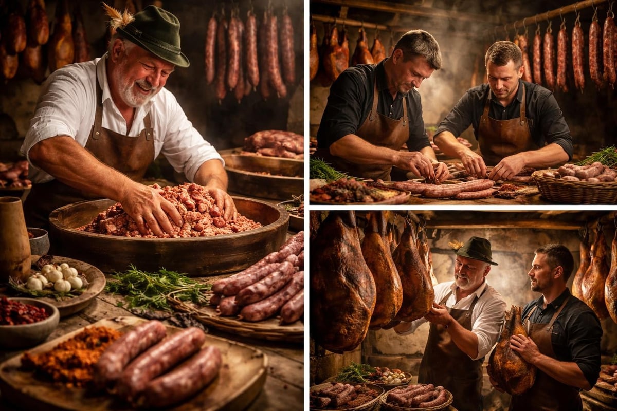 Handwerkliche Fleischverarbeitung