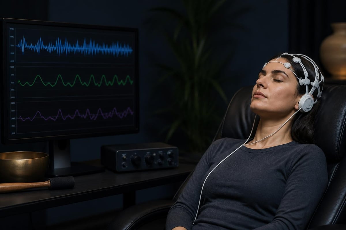 Brainwave states during relaxation