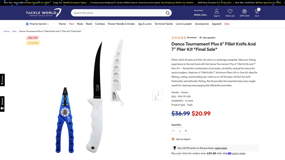 7 Best Tackle Deal Picks for Anglers in 2026 - Danco Tournament Plus 6