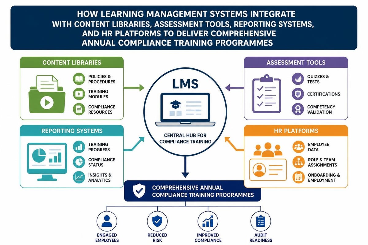 Digital compliance training ecosystem