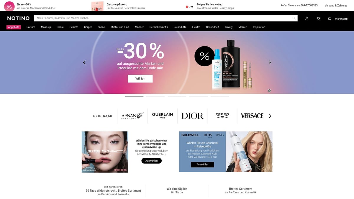 9 Unvergessliche Parfümproben Damen Highlights 2026 - Notino Damenparfüm Proben Set