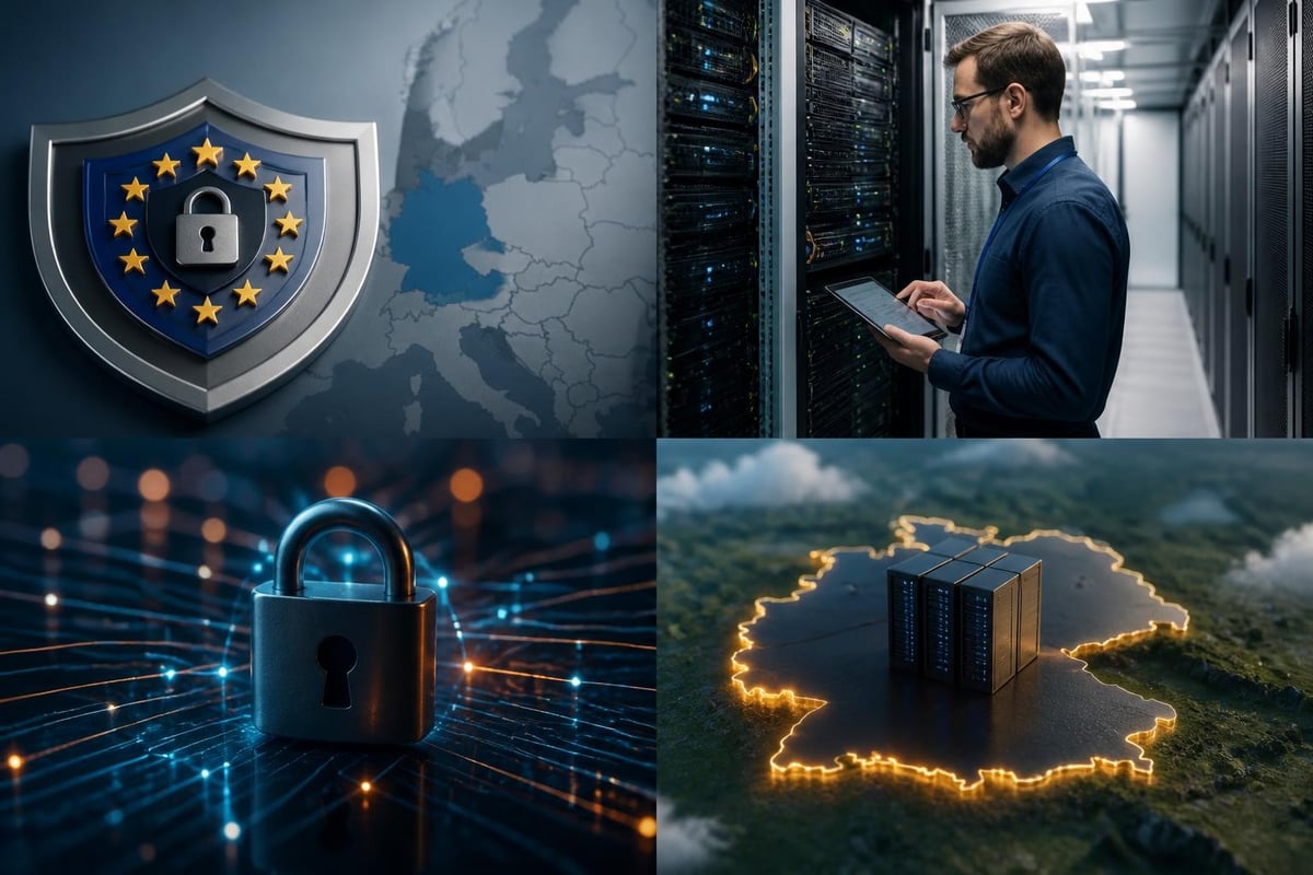 Deutsche Cloud-Infrastruktur mit Datenschutzmerkmalen