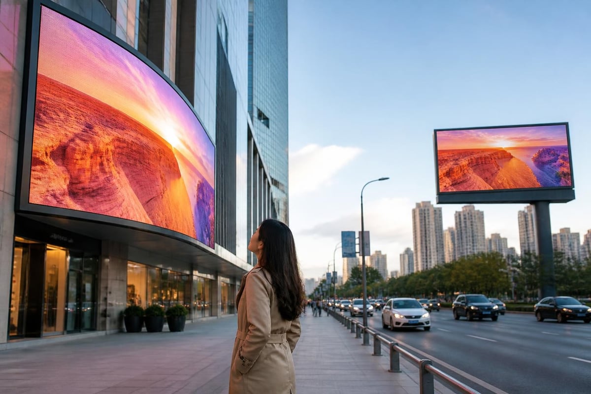 Pixel pitch and viewing distance relationship