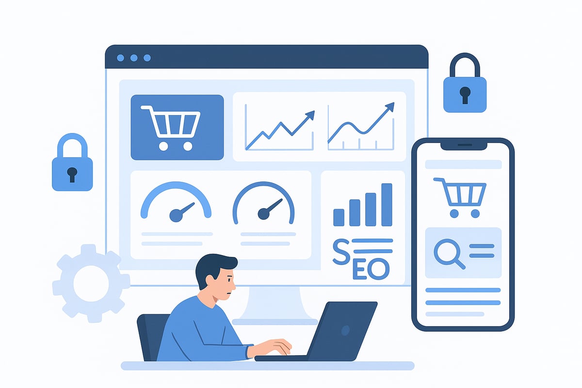 Optimising Ecommerce Websites for Performance, Security, and SEO