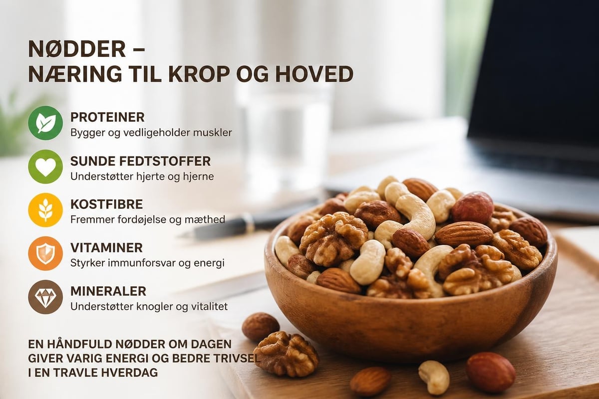 Næringsstoffer i nødder