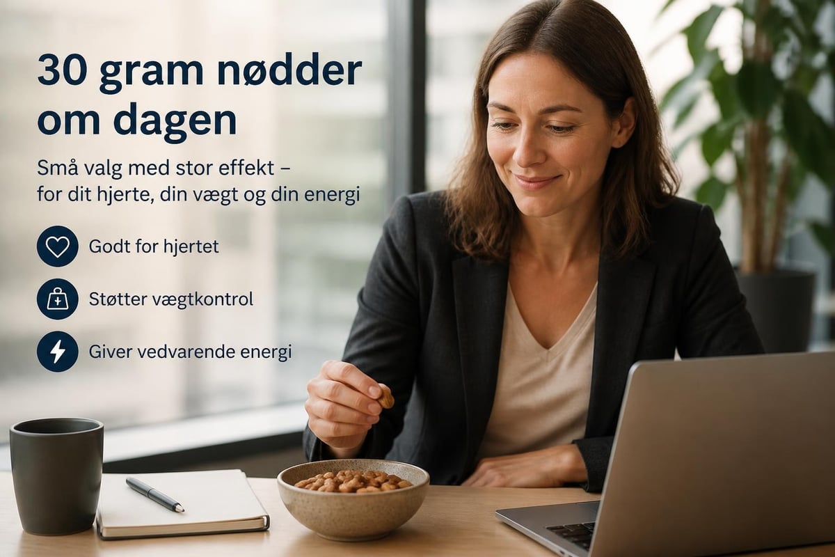 Daglig anbefalinger for nødder