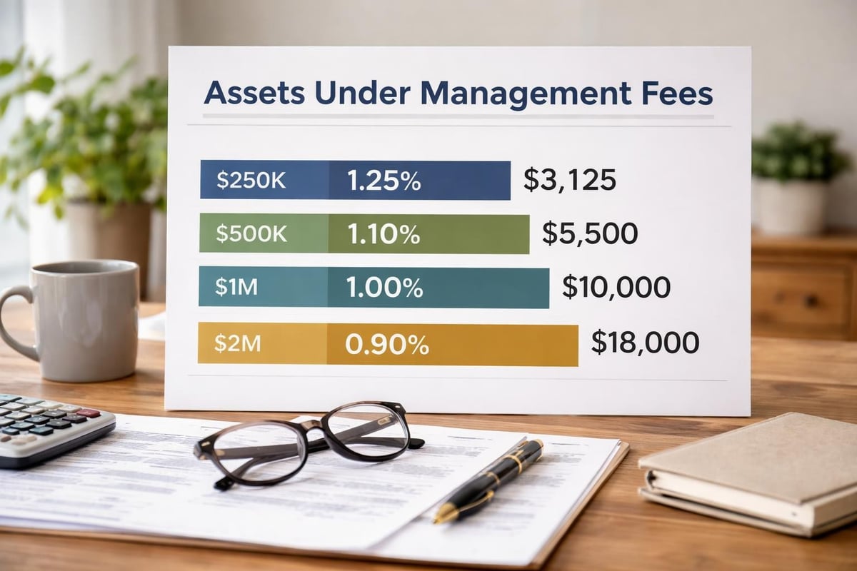 AUM fee structure breakdown