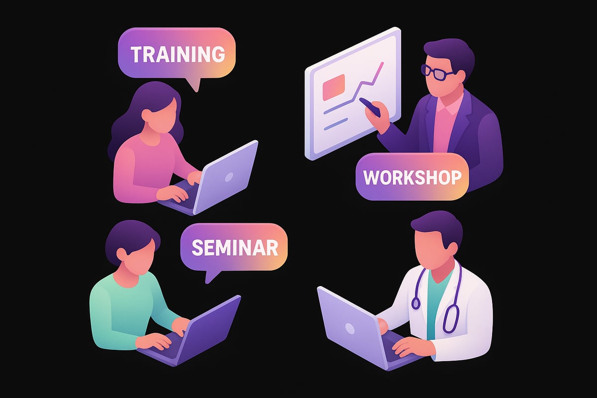 研修の英語表現：基本とニュアンスの違い