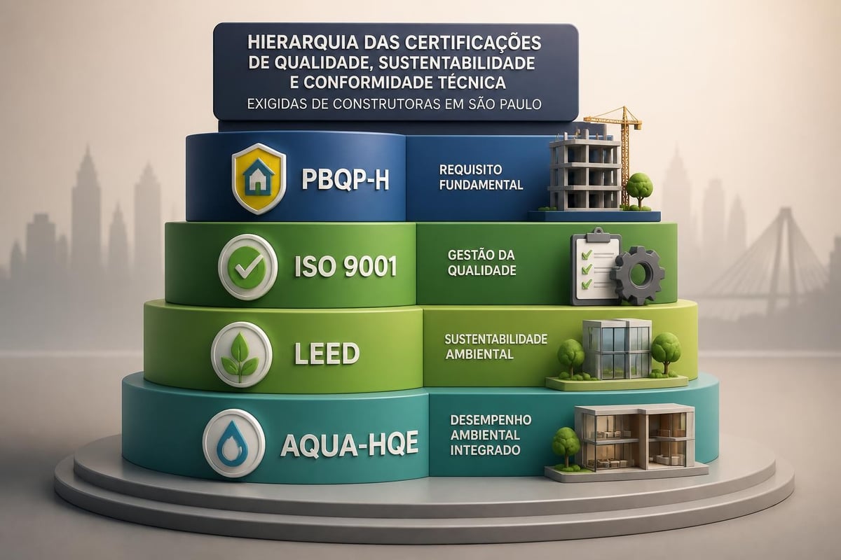 Principais certificações para construtoras