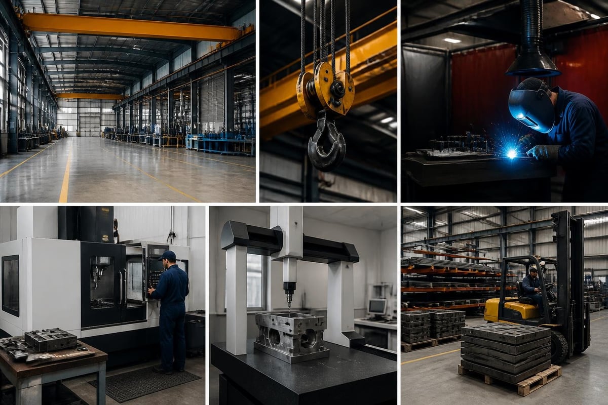 Industrial contractor shop capabilities