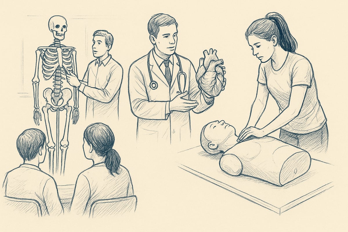 Anvendelsesmuligheder for Anatomiske Modeller