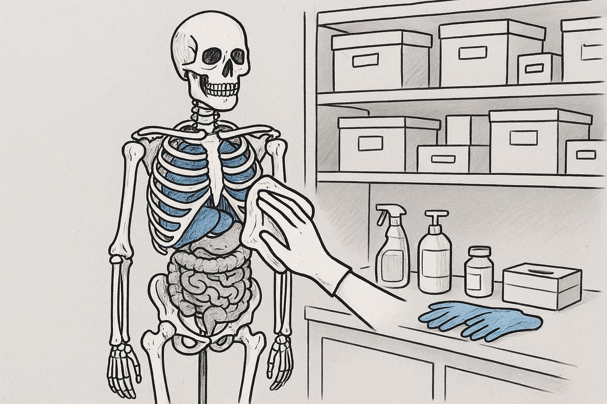 Vedligeholdelse og Opbevaring af Anatomiske Modeller