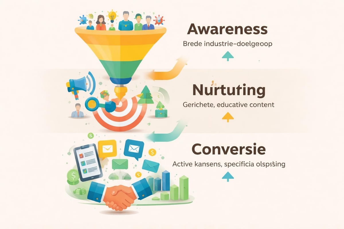 Twitter ads funnel B2B marketing