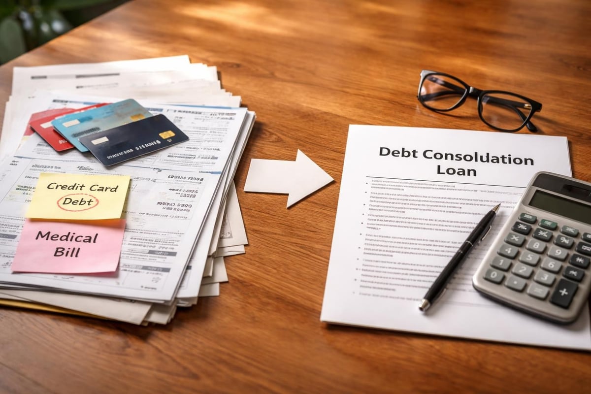 Debt consolidation process