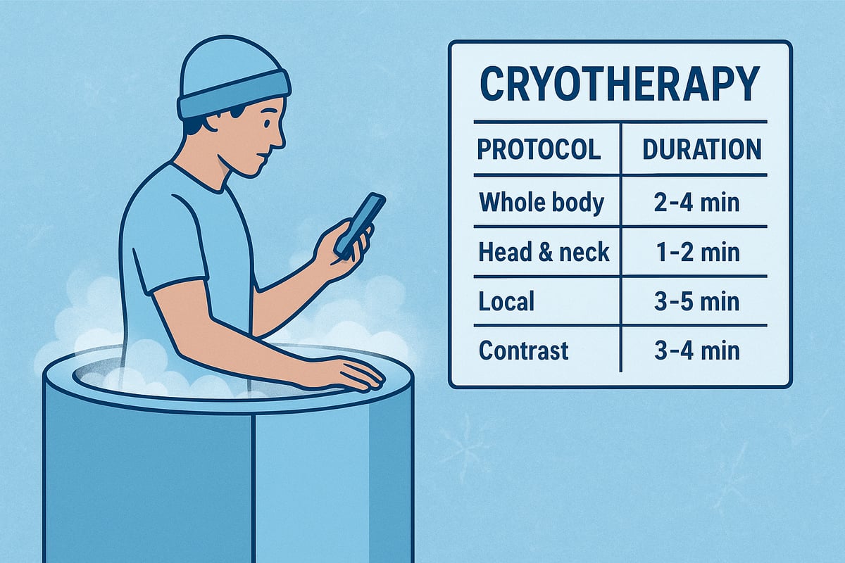 Quanto Tempo Fare Crioterapia: Protocolli, Durate e Frequenza