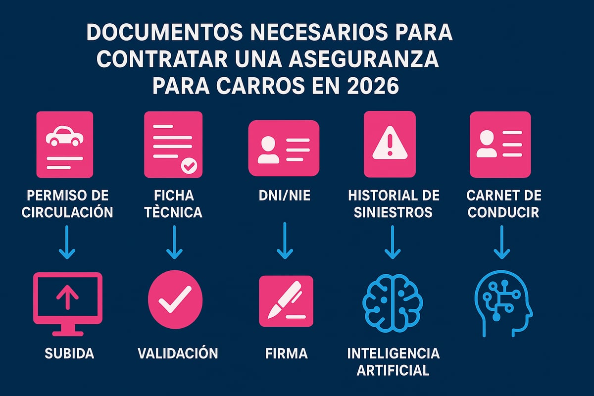 Requisitos y documentos para contratar un seguro de auto en 2026
