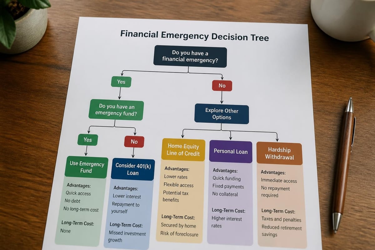 Funding alternatives to hardship withdrawals