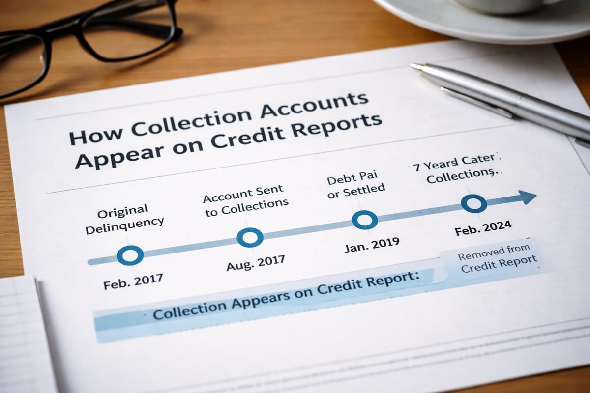 Credit report timeline