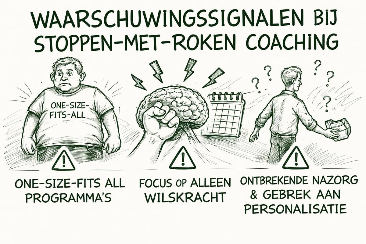 Coaching rode vlaggen