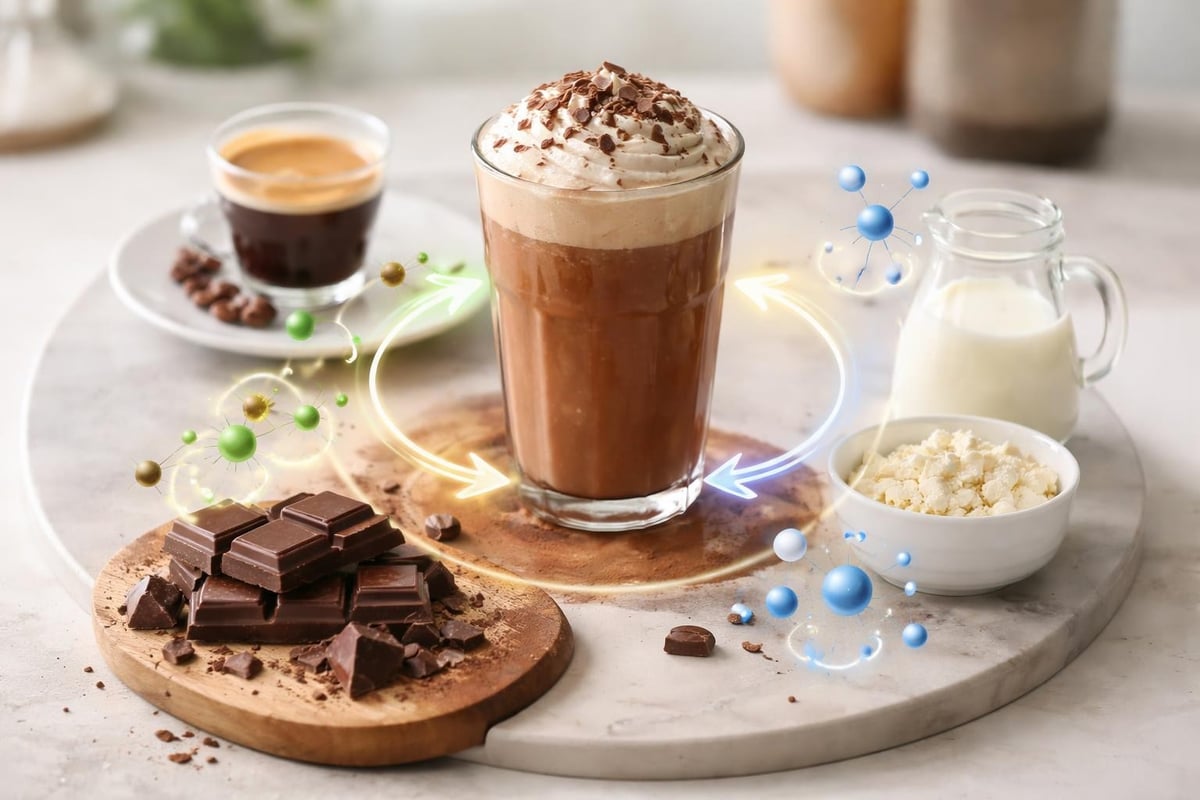 Valeurs nutritionnelles du café mocha