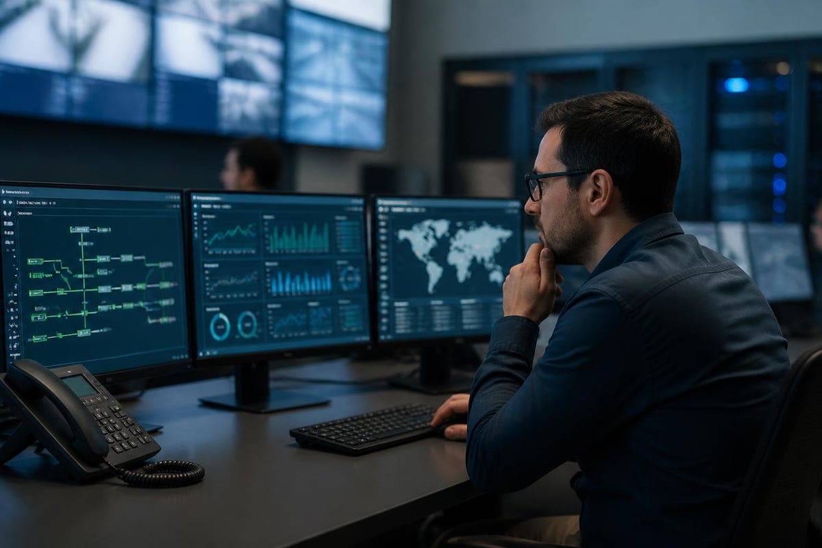 Network monitoring workflow