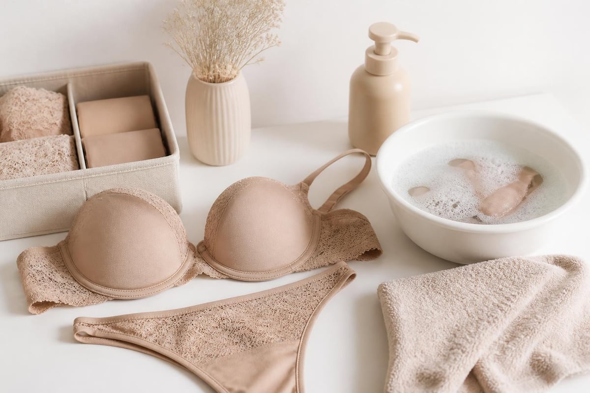 Lingerie care timeline