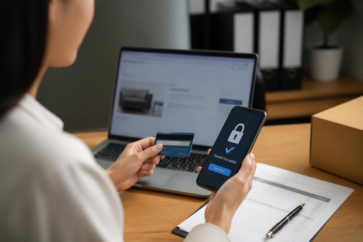 Online shopping security measures