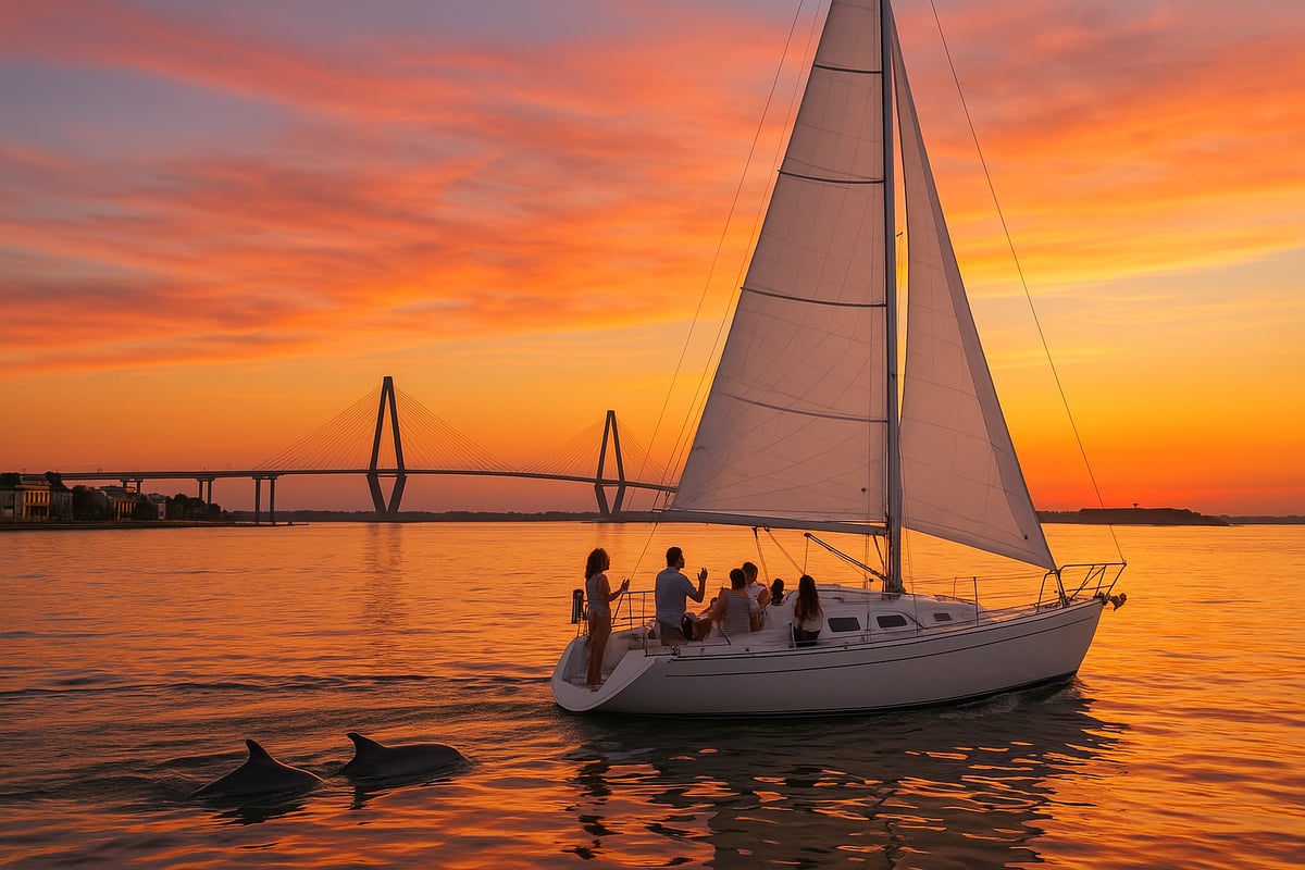The Best Sunset Views in Charleston Harbor