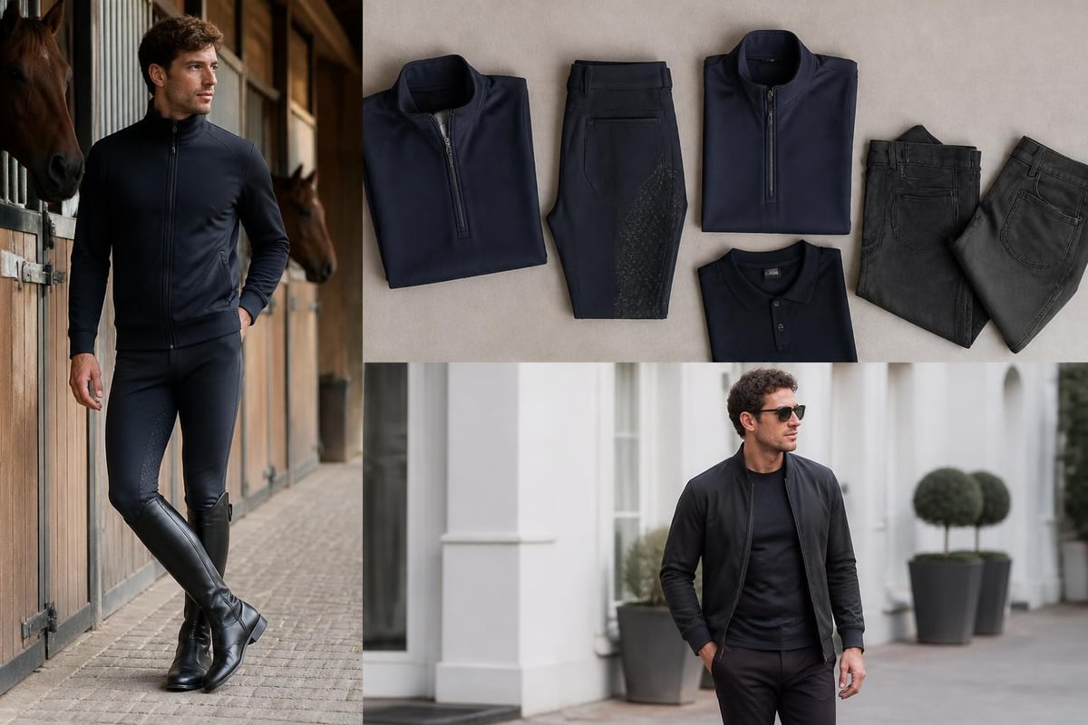 Versatile equestrian wardrobe