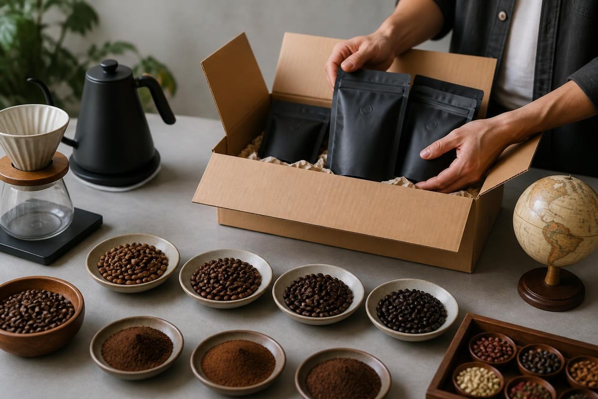 Options personnalisation abonnement café