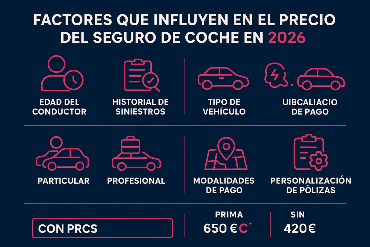 Factores Clave que Influyen en el Precio del Seguro