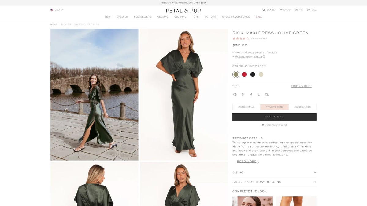 7 Stunning Dresses for Fall Women to Wear in 2025 - Ricki Maxi Dress - Olive Green – Petal & Pup ($99)