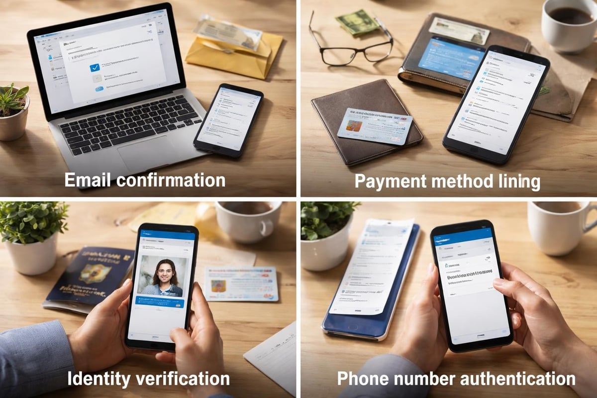 PayPal account verification process
