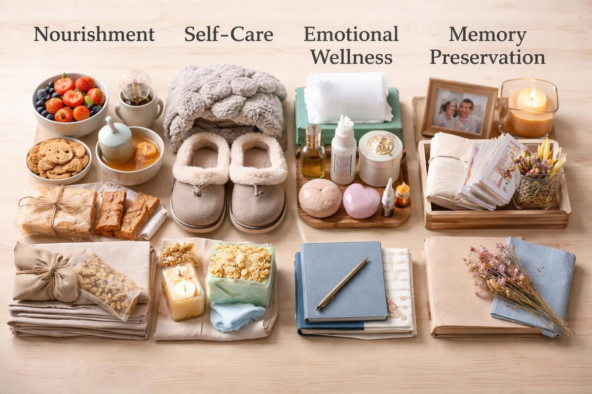 Care package essentials for grief support