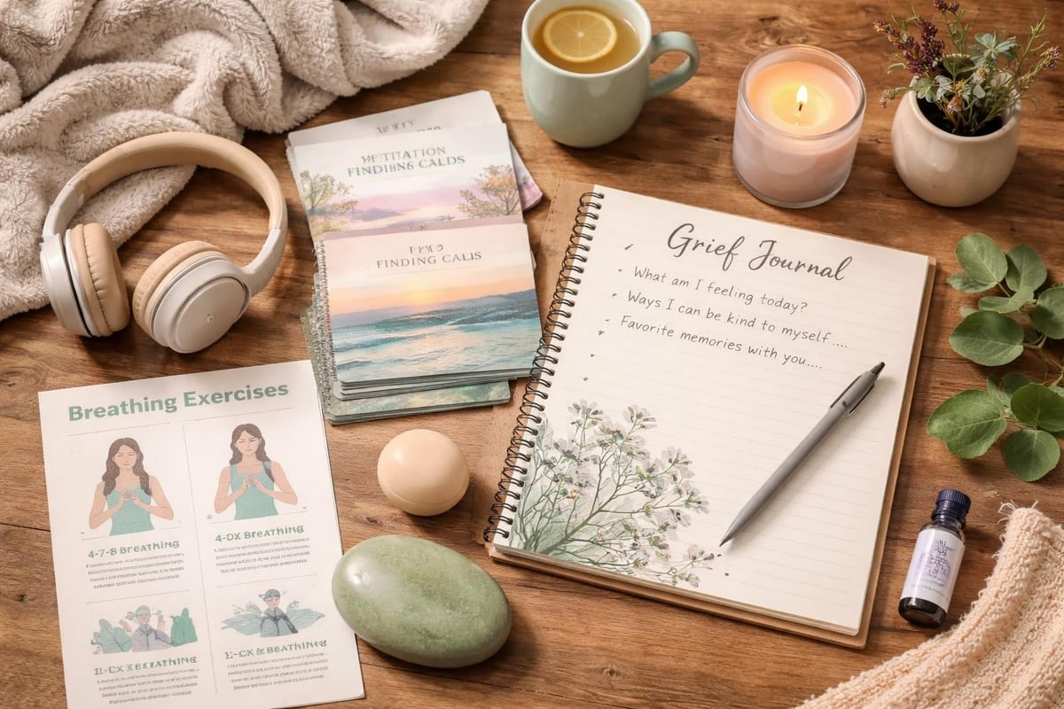 Mindfulness tools for grief