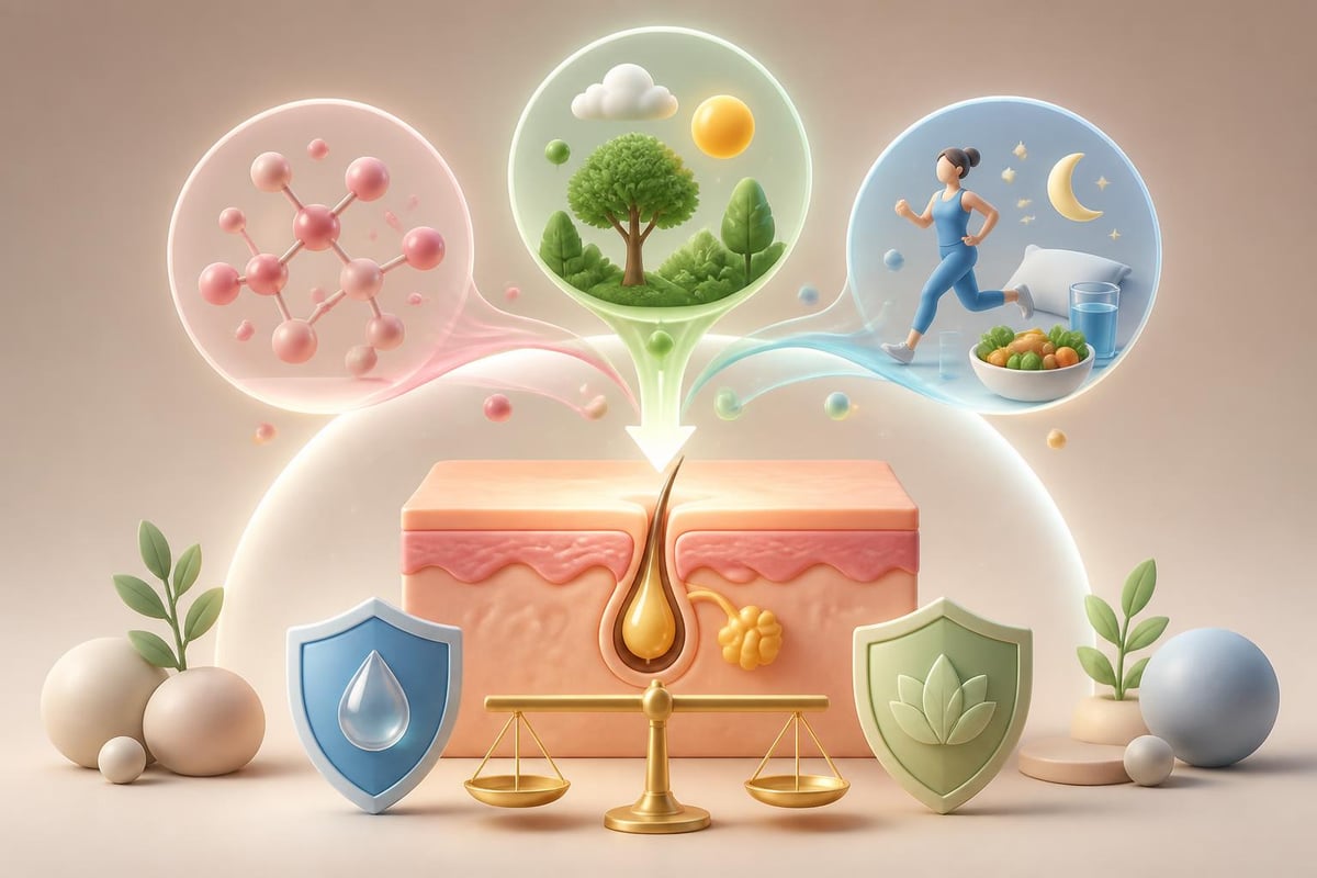 皮脂分泌のメカニズム