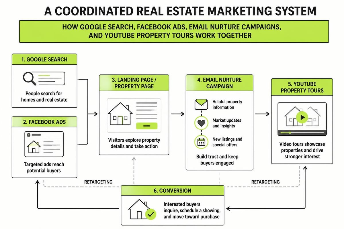 Digital marketing channels for real estate