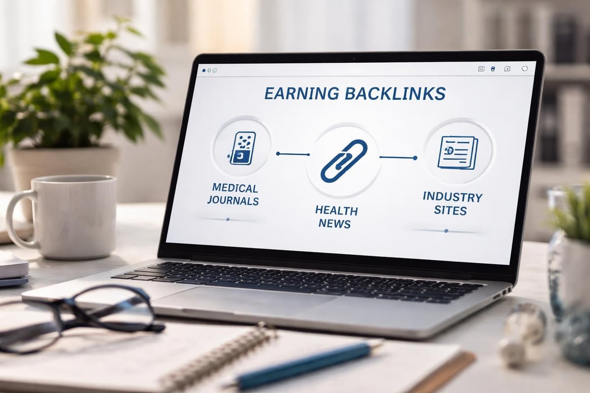 Healthcare link building strategy