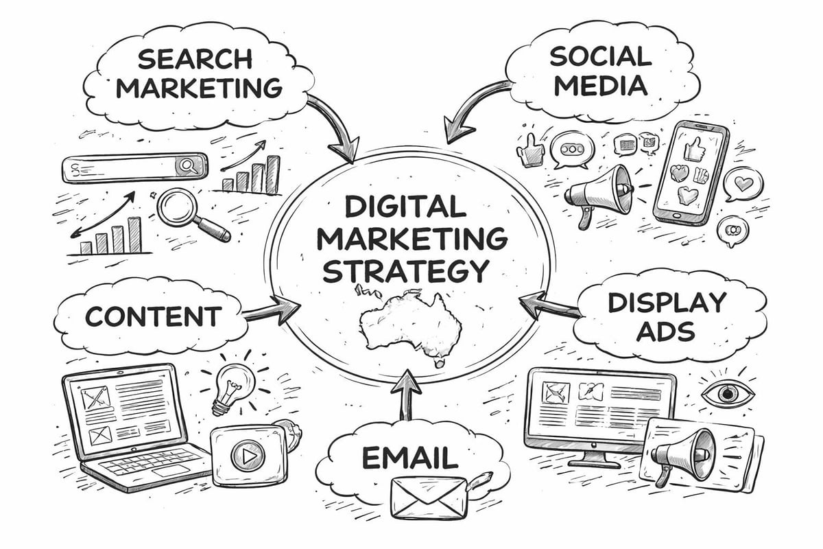 Digital marketing channels ecosystem