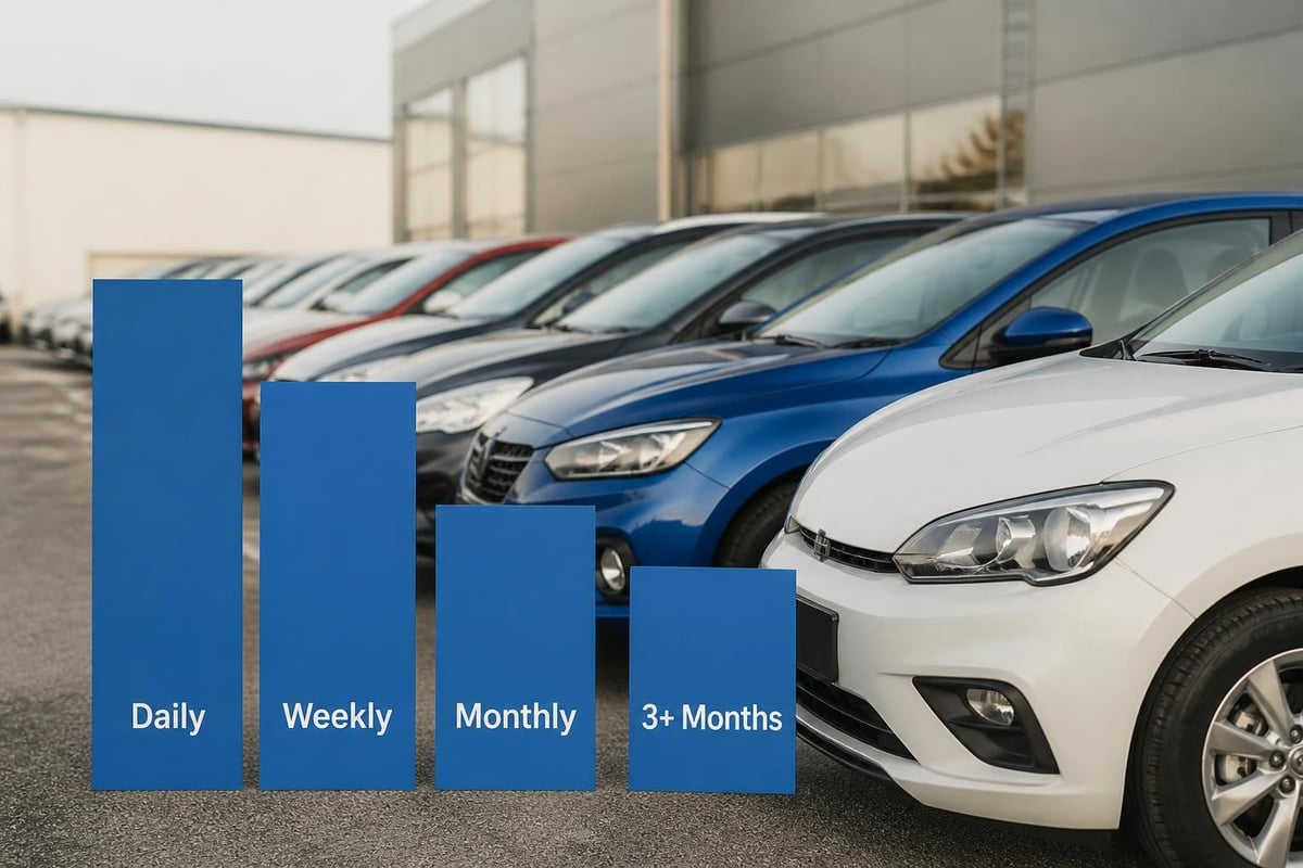 Monthly rental versus daily rental cost comparison