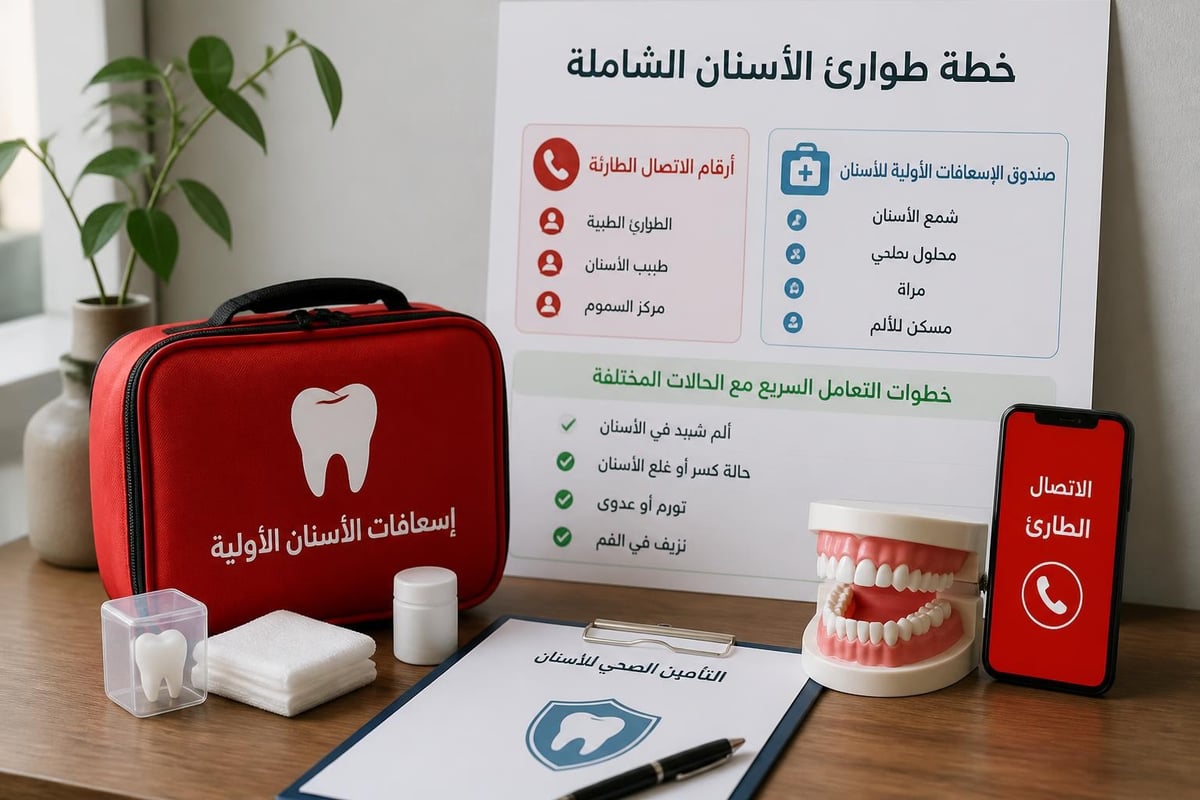 استعدادات طوارئ الأسنان