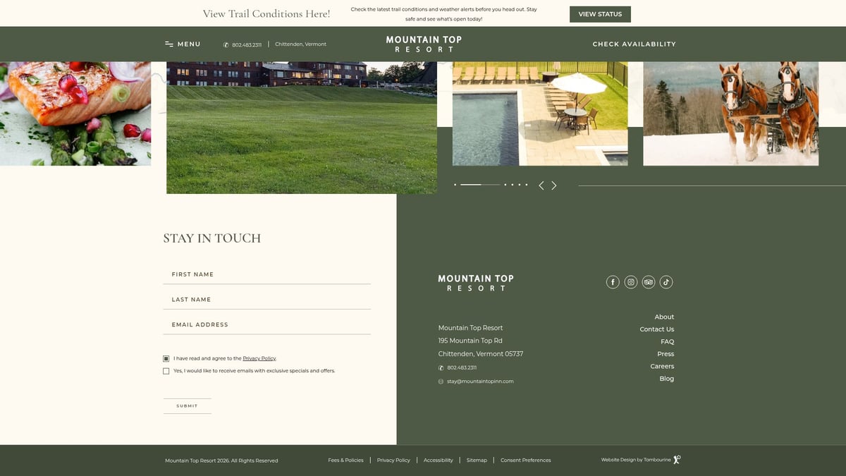 9 Stunning Green Mountain Hotels to Book in 2026 - The Mountain Top Inn & Resort