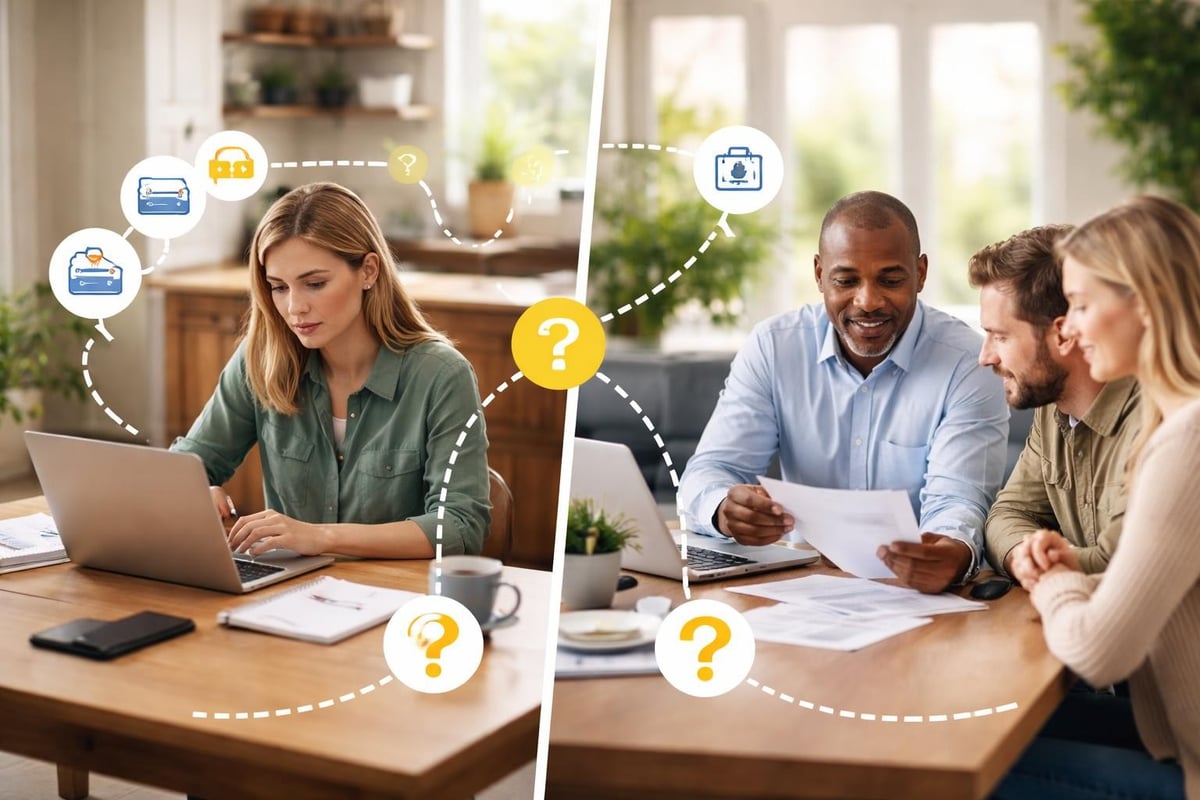 Online quote comparison process