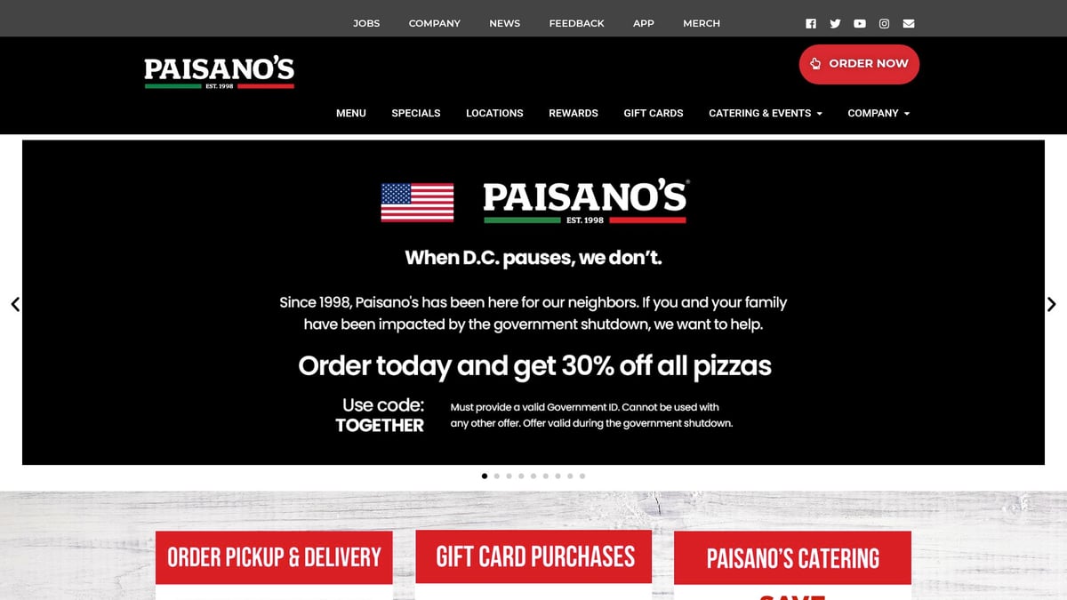 9 Best Pizza Deals Near Me to Grab in 2025 - Paisano’s Pizza Specials